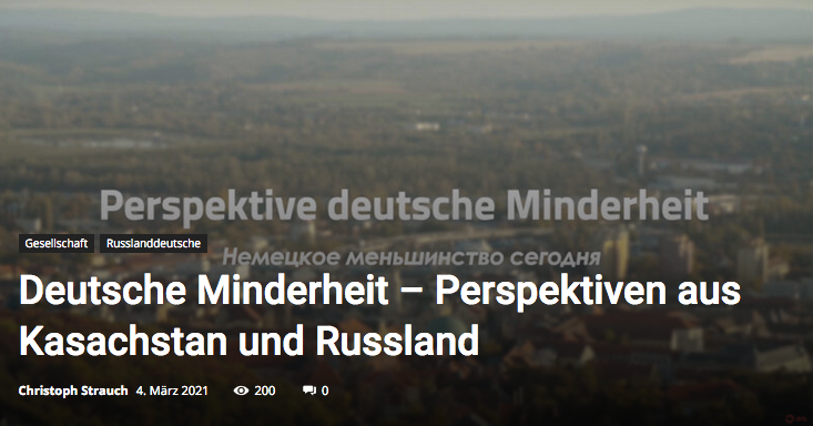 Deutsche Minderheit – Perspektiven aus Kasachstan und Russland